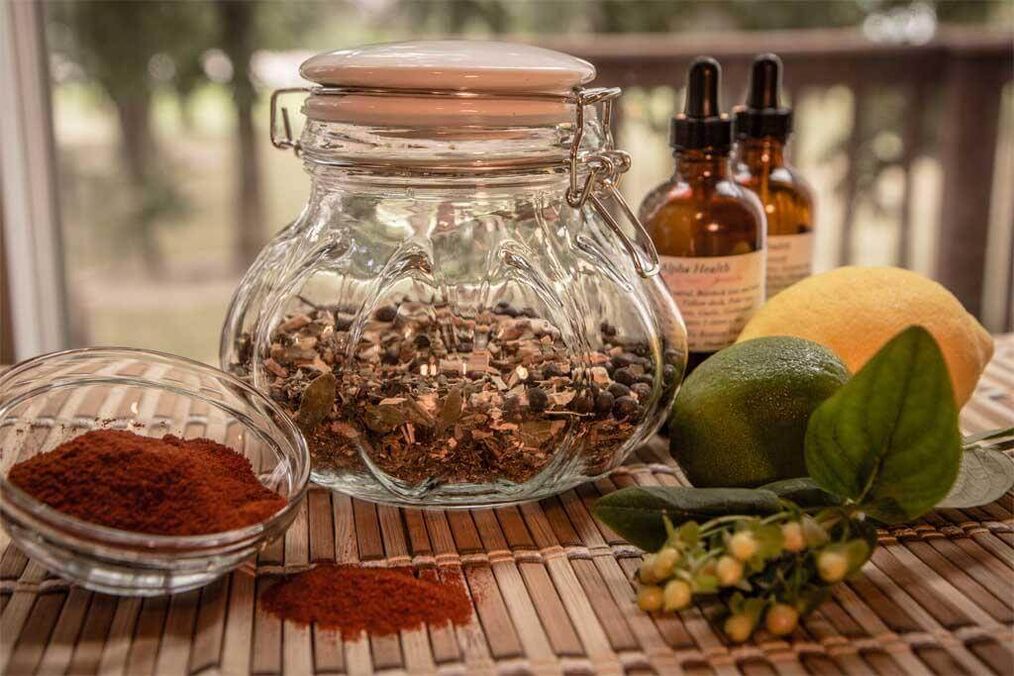 Vegetable raw materials for the treatment of cervical osteochodrosis